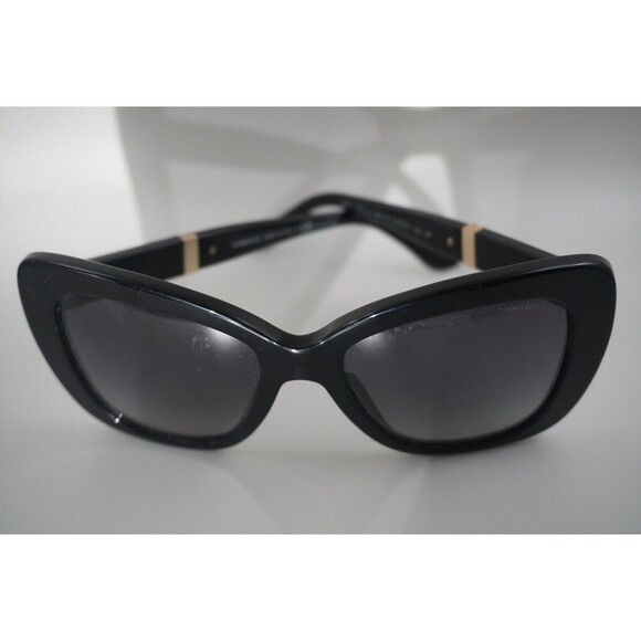 Versace VE 4305Q Gold Medusa emblem Greca design Luxury Black acetate frame, UV - Picture 1 of 9
